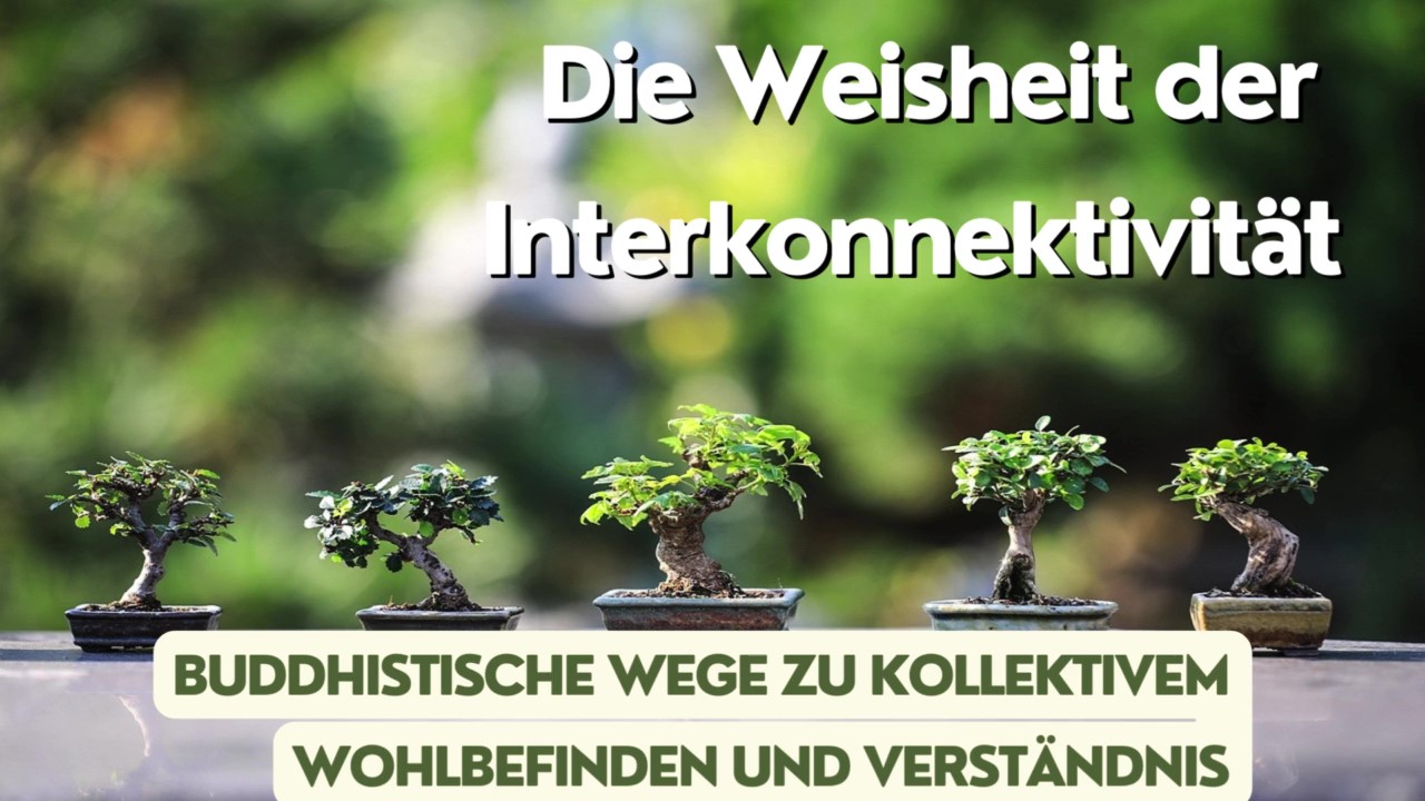 Die Weisheit der Interkonnektivität: Buddhistische Wege zu Kollektivem Wohlbefinden und Verständnis , Empfehlung dkriegeskorte.de